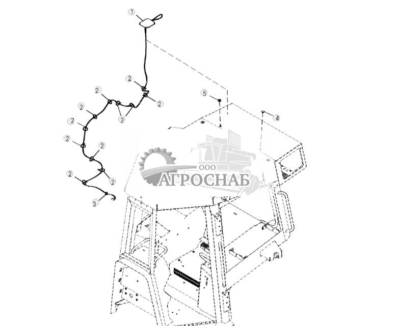 JDLink™ Cab Antenna, Modular Telematics Gateway (MTG), 3G - ST880741 238.jpg